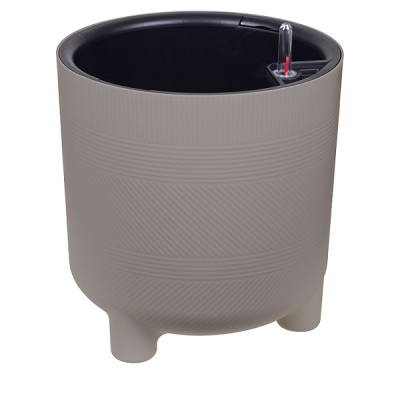 Кашпо ШЕНК D275мм 8л/13,5л с вставкой и с автополивом (то)