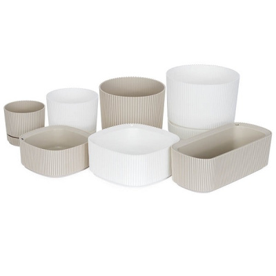 Кашпо СТРИП D170мм 2,3л с подставкой