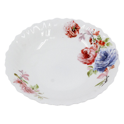 Тарелка глубокая ВЕСНА 21см (стеклокерамика)