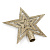 Украшение верхушка ели ЗВЕЗДОЧКА 18см