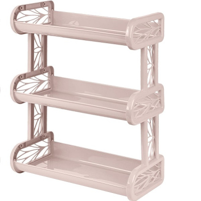 Полка навесная 3-х секционная бежевый топаз (то)