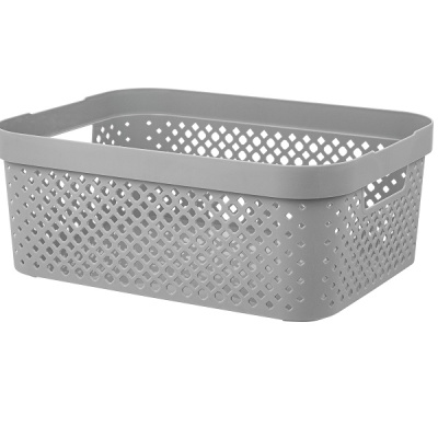 Корзинка STOCKHOLM 350х270х138мм 10л серый шторм (то)