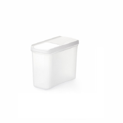 Емкость для сыпучих продуктов "Лайн" 1,5л (белый) (то)