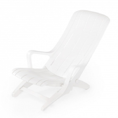 Кресло-шезлонг (1300х650х280) белый (то)