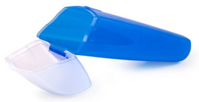 Футляр для зубных принадлежностей "Denta" (джинс) (то)