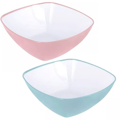 Салатник DUO 3,3л LIGHT квадр.(то)