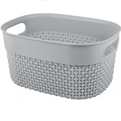 Корзина для хранения OSLO 3л серый шторм (то)