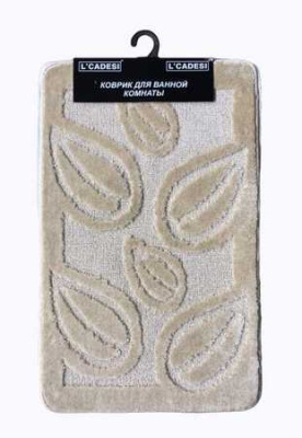 Коврик из полипропилена на латексной основе 60х100(1) L CADESI LEMIS  бежевый 3016