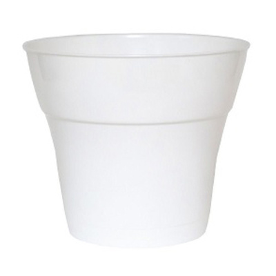Горшок "Тоскана", D17, с поддоном 2,25л белый