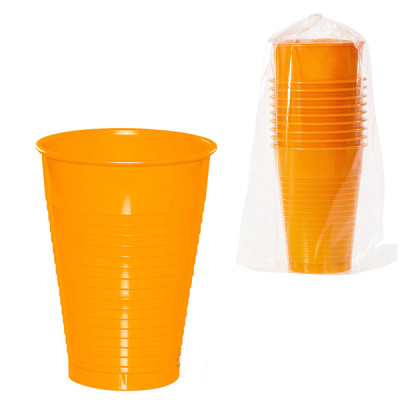 Стакан 200мл 10шт ЖЕЛТЫЙ Антелла