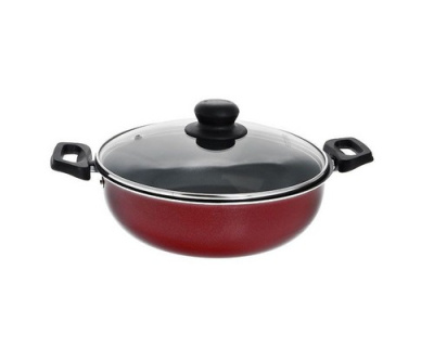 Жаровня ЭКСПЕРТ D-240мм, стеклянная крышка