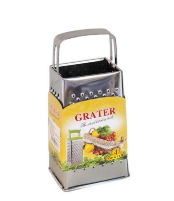 Терка из нержавеющей стали малая 18см