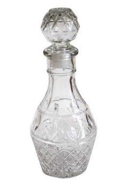 Графин стеклянный 0,5л (Н-23см)